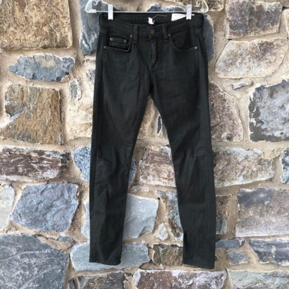 Rag & Bone Olive Skinny Jeans size 24